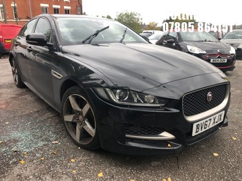 Location: Nottingham - 2017 JAGUAR XE R-SPORT D AUTO 4 Door Saloon REG: BV67XJX, Keys: No, MOT Expiry date: 10/07/2026, 1999 Diesel, 8 Speed Auto Diesel, Former Keepers: 4