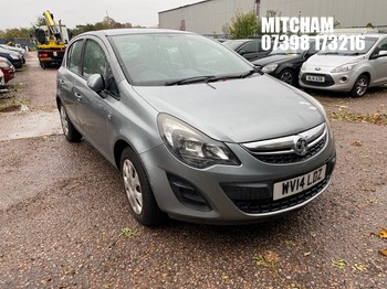 Location: Mitcham - 2014 VAUXHALL CORSA DESIGN AC 5 Door Hatchback REG: WV14LDZ, Keys: No, MOT Expiry date: 10/06/2027, 1229 Petrol, 5 Speed Manual Petrol, Former Keepers: 8