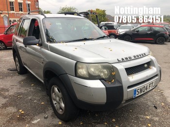 Location: Nottingham - 2004 LAND ROVER FREELANDER TD4 SE S/W Estate REG: SW04FTJ, Keys: No, MOT Expiry date: 22/06/2027, 1951 Diesel, 5 Speed Auto Diesel, Former Keepers: 14
