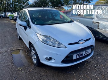 Location: Mitcham - 2011 FORD FIESTA ZETEC 5 Door Hatchback REG: YR61JOJ, Keys: No, MOT Expiry date: 09/03/2027, 1242 Petrol, 5 Speed Manual Petrol, Former Keepers: 12