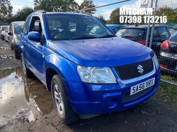 Location: Mitcham - 2006 SUZUKI GRAND VITARA VVT Estate REG: SA56VRX, Keys: No, MOT Expiry date: 29/06/2027, 1586 Petrol, 5 Speed Manual Petrol, Former Keepers: 5