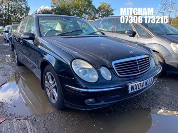 Location: Mitcham - 2004 MERCEDES E220 CDI AVANTGARDE AUTO 4 Door Saloon REG: NX04WJJ, Keys: No, MOT Expiry date: 29/12/2026, 2148 Diesel, 5 Speed Auto Diesel, Former Keepers: 9