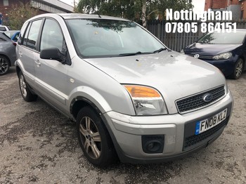 Location: Nottingham - 2008 FORD FUSION ZETEC CLIMATE 5 Door Hatchback REG: FN08KLZ, Keys: No, MOT Expiry date: 04/12/2025, 1388 Petrol, 5 Speed Manual Petrol, Former Keepers: 9