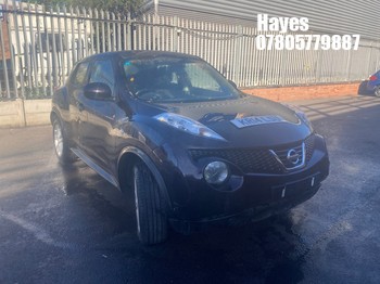 Location: Hayes - 2014 NISSAN JUKE ACENTA CVT 5 Door Hatchback REG: KR14LSU, Keys: No, MOT Expiry date: 04/06/2026, 1598 Petrol, Variable Speed Auto Petrol, Former Keepers: 3