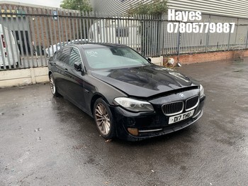 Location: Hayes - 2012 BMW 520D EFFICIENTDYNAMICS 4 Door Saloon REG: D17THU, Keys: No, MOT Expiry date: 23/01/2027, 1995 Diesel, 6 Speed Manual Diesel, Former Keepers: 7