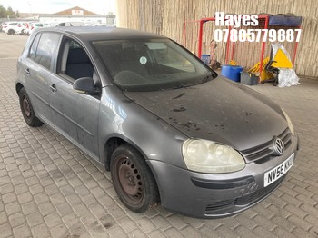 Location: Hayes - 2006 VOLKSWAGEN GOLF FSI S 5 Door Hatchback REG: NV56KKU, Keys: No, MOT Expiry date: 10/03/2027, 1598 Petrol, 6 Speed Manual Petrol, Former Keepers: 14