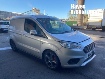 Location: Hayes - 2018 FORD TRANSIT COURIER LIMITED T Panel Van REG: HJ68VHA, Keys: No, MOT Expiry date: 18/02/2027, 1499 Diesel, 6 Speed Manual Diesel, Former Keepers: 4