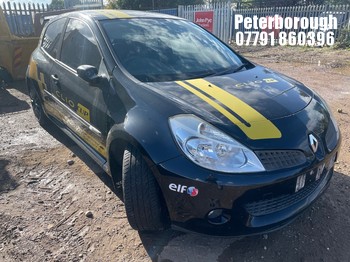 Location: Peterborough - 2008 RENAULT CLIO RENAULTSPORT 197 3 Door Hatchback REG: YT08NZZ, Keys: No, MOT Expiry date: 29/11/2022, 1998 Petrol, 6 Speed Manual Petrol, Former Keepers: 5