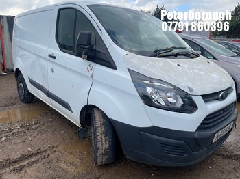 Location: Peterborough - 2013 FORD TRANSIT CUSTOM 270 ECO-TE Panel Van REG: HJ13HJA, Keys: No, MOT Expiry date: 17/02/2027, 2198 Diesel, 6 Speed Manual Diesel, Former Keepers: 6