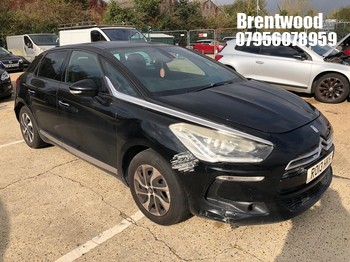 Location: Brentwood - 2013 CITROEN DS5 AIRDREAM DSIGN E-HDI 5 Door Hatchback REG: RO13HKH, Keys: No, MOT Expiry date: 20/11/2026, 1560 Diesel, 6 Speed Semi Auto Diesel, Former Keepers: 7