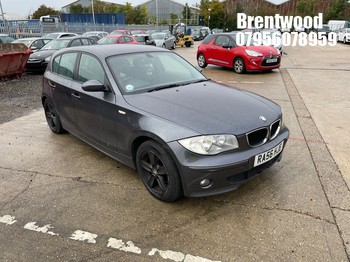 Location: Brentwood - 2007 BMW 116 I SPORT 5 Door Hatchback REG: RA56HJE, Keys: No, MOT Expiry date: 23.04.2027, 1596 Petrol, 6 Speed Manual Petrol, Former Keepers: 7