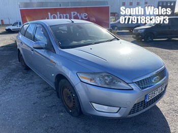 Location: South Wales - 2007 FORD MONDEO TITANIUM X TDCI140 Estate REG: EO57LSF, Keys: No, MOT Expiry date: 05/02/2025, 1997 Diesel, 6 Speed Manual Diesel, Former Keepers: 6