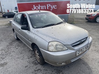 Location: South Wales - 2004 KIA RIO L 5 Door Hatchback REG: CF53YGN, Keys: No, MOT Expiry date: 03/06/2025, 1343 Petrol, 5 Speed Manual Petrol, Former Keepers: 3