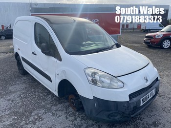 Location: South Wales - 2014 PEUGEOT PARTNER 850 S L1 HDI Panel Van REG: NU64VUJ, Keys: No, MOT Expiry date: 03/09/2026, 1560 Diesel, 5 Speed Manual Diesel, Former Keepers: 5