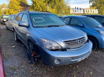 NOTE: ATF Registered Buyers ONLY - Location: Mitcham - 2007 LEXUS RX400 H SE-L CVT Estate REG:LS57JOA,Keys:No, 3311 Hybrid Electric, Variable 1 Speed Auto Petrol/E,Former Keepers:4