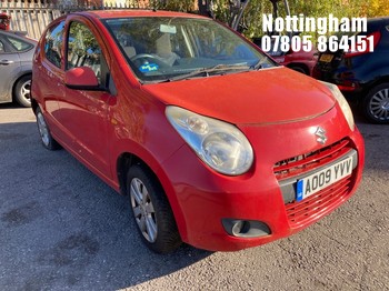 Location: Nottingham - 2009 SUZUKI ALTO SZ4 5 Door Hatchback REG: AO09YVV, Keys: No, MOT Expiry date: 25/01/2025, 996 Petrol, 5 Speed Manual Petrol, Former Keepers: 4