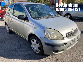 Location: Nottingham - 2004 TOYOTA YARIS T3 3 Door Hatchback REG: DF04SUX, Keys: No, MOT Expiry date: 14/07/2025, 998 Petrol, 5 Speed Manual Petrol, Former Keepers: 4