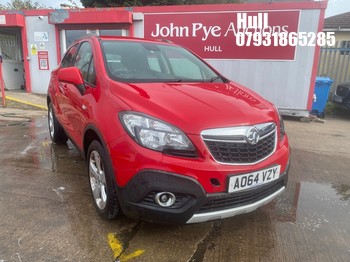 Location: Hull - 2015 VAUXHALL MOKKA TECH LINE CDTI S/S 5 Door Hatchback REG: AO64VZY, Keys: No, MOT Expiry date: 14/05/2026, 1686 Diesel, 6 Speed Manual Diesel, Former Keepers: 2