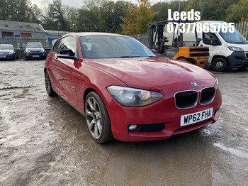 Location: Leeds - 2012 BMW 118D SE 3 Door Hatchback REG: WP62FHA, 1995cc Diesel, 6 Speed Manual Diesel, Former Keepers: 7, Keys: Yes, MOT: Expiry date25-01-2027