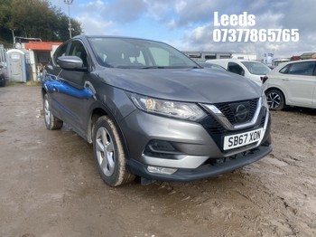 Location: Leeds - 2017 NISSAN QASHQAI ACENTA DCI 5 DOOR HATCHBACK REG: SB67XON, 1461cc DIESEL, 6 SPEED MANUAL DIESEL, Former Keepers: 1, Keys: Yes, MOT Expiry date: 12-07-2027