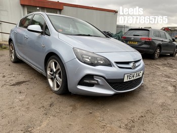 Location: Leeds - 2014 VAUXHALL ASTRA LIMITED EDITION 5 Door Hatchback REG: YE14XAC, Keys: No, MOT Expiry date: 05-08-2025, 1598 Petrol, 5 Speed Manual Petrol, Former Keepers: 2