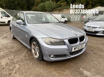 Location: Leeds - 2010 BMW 318D ES 4 Door Saloon REG: WF10ZGV, Keys: No, MOT Expiry date: 27-06-2025, 1995 Diesel, 6 Speed Manual Diesel, Former Keepers: 8
