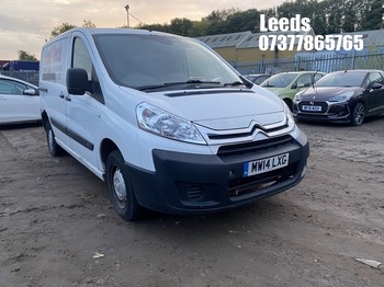 Location: Leeds - 2014 CITROEN DISPATCH 1000 L1H1 EN-RIS Panel Van REG: MW14LXG, Keys: No, MOT Expiry date: 13-07-2026, 1560 Diesel, 5 Speed Manual Diesel, Former Keepers: 3