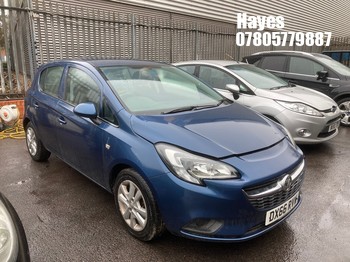 Location: Hayes - 2016 VAUXHALL CORSA DESIGN CDTI ECOFLEX 5 Door Hatchback REG: DX66RVW, Keys: No, MOT Expiry date: 30/10/2026, 1248 Diesel, 5 Speed Manual Diesel, Former Keepers: 5