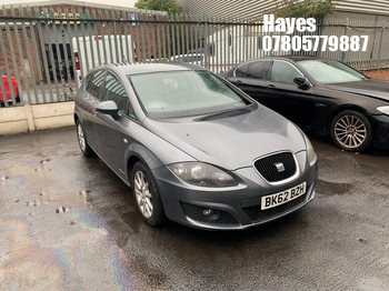 Location: Hayes - 2012 SEAT LEON SE COPA CR TDI S-A 5 Door Hatchback REG: BK62BZH, Keys: No, MOT Expiry date: 14/04/2027, 1598 Diesel, 7 Speed S-Auto Diesel, Former Keepers: 4