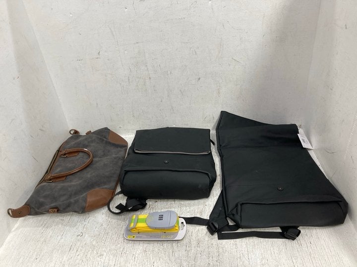 3 X ASSORTED LUGGAGE ITEM