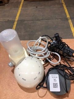 Lot 15  
            Birmingham - Collection Only 

                
ULTRASONIC AROMA DIFFUSER/HUMIDIFIER