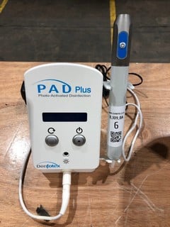Lot 6  
            Birmingham - Collection Only 

                
DENFOTEX RESEARCH LDT. PAD PLUS PHOTO-ACTIVATED DISINFECTION SYSTEM