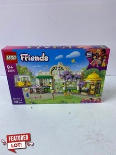 Lot 525  
            Nottingham SR1 - Delivery Only 
                
LEGO 42671 FRIENDS PLAT CAFE & FLOWER SHOP SET (1138PCS) - ORIGINAL RRP £79 (SEALED)