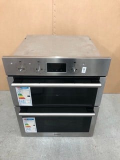 Lot 30  
            Nottingham SR8 - Delivery Or Collection 

                
HOTPOINT INTEGRATED DOUBLE OVEN MODEL: DU4541IX  - EX DISPLAY