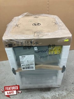 Lot 8  
            Nottingham SR8 - Delivery Or Collection 

                
AEG 6000 SATELLITECLEAN DISHWASHER 60CM MODEL: FSS53637Z ORIGINAL RRP:£599
