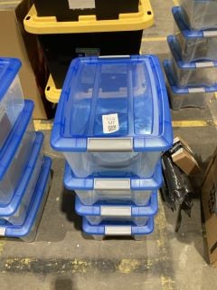 Lot 127  
            Birmingham - Collection Only 

                
STORAGE BOXES TO INCLUDE FLOW CONTROLLER