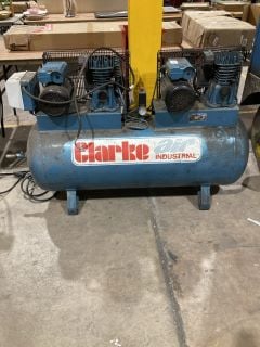 Lot 135  
            Birmingham - Collection Only 

                
2013 CLARKE AIR COMPRESSOR S/N 106565