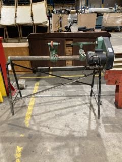 Lot 150  
            Birmingham - Collection Only 

                
UNBRANDED WOODEN LATHE