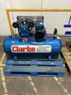 Lot 166  
            Birmingham - Collection Only 

                
2023 CLARKE AIR COMPRESSOR S/N 156141