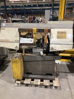 Lot 18  
            Birmingham - Collection Only 

                
2009 CHESTER H330SA HORIZONTAL BANDSAW