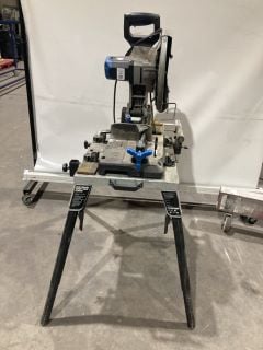 Lot 66  
            Birmingham - Collection Only 

                
2021 STEEL CUTTING CHOP SAW WITH UNIVERSAL CHOP SAW STAND S/N S355CPS-H2111UK00045