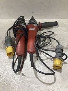 Lot 73  
            Birmingham - Collection Only 

                
QTY OF 100V ANGLE GRINDERS
