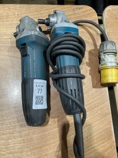 Lot 77  
            Birmingham - Collection Only 

                
MAKITA ANGLE GRINDER 110V