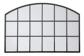 Lot 112  
            Chesterfield SR38 - Collection 

                
ARCH MIRROR WITH METAL BLACK FRAME (LOCATION: SR38 B12)