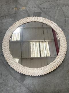 Lot 116  
            Chesterfield SR38 - Collection 

                
PIMLICO ROUND MIRROR WHITE WASH 900MM - ITEM NO. 568247 - ORIGINAL RRP £167.95 (L...