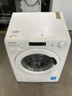 Lot 131  
            Chesterfield SR38 - Collection or Optional Delivery Available 

                
CANDY SMART 8KG WASHING MACHINE IN WHITE - MODEL NO. CS 1482DW4/1-80 - ORIGINAL R...