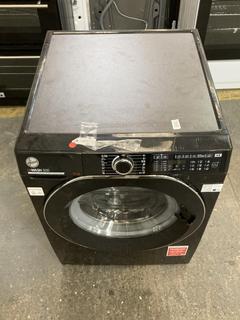 Lot 136  
            Chesterfield SR38 - Collection or Optional Delivery Available 

                
HOOVER H-WASH 500 WASHING MACHINE IN BLACK - MODEL - HW 412AMBCB - ORIGINAL RRP £...