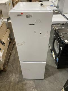 Lot 142  
            Chesterfield SR38 - Collection or Optional Delivery Available 

                
COMFEE 174L FREESTANDING 70/30 FRIDGE FREEZER IN WHITE - MODEL NO. RCB169WH2 - OR...