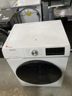 Lot 145  
            Chesterfield SR38 - Collection or Optional Delivery Available 

                
HISENSE 3 SERIES 8KG WASHING MACHINE IN WHITE - MODEL NO. WFQA8014EVJM - ORIGINAL...