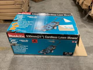 Lot 193  
            Chesterfield SR38 - Collection or Optional Delivery Available 

                
MATIKKA 350MM CORDLESS LAWNMOWER IN BLUE - ORIGINAL RRP £234 (LOCATION: SR38 A12)